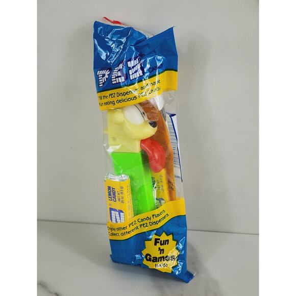 Garfield Pez Candy Dispenser Odie Dog Orange Cat Kitten Cartoon x4 Vintage - Picture 4 of 11